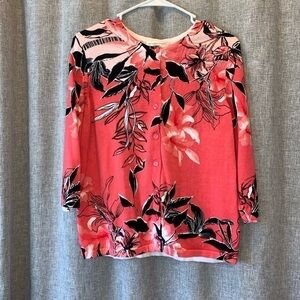 Women’s Christopher Banks medium petite cardigan